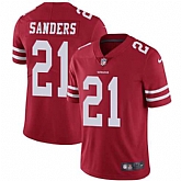 Nike San Francisco 49ers #21 Deion Sanders Red Team Color NFL Vapor Untouchable Limited Jersey,baseball caps,new era cap wholesale,wholesale hats
